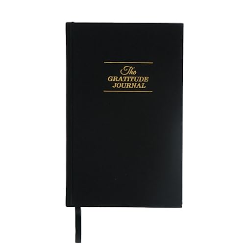 Diario de gratitud diaria por el corazón y el bienestar: un diario de reflexión y plenitud de la vida encarnada - Bowker (negro)
