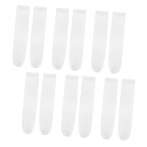 6 Pairs Sublimation Socks Afo Socks Sublimation Tube Elastic Tube Sock Double Sided Printer