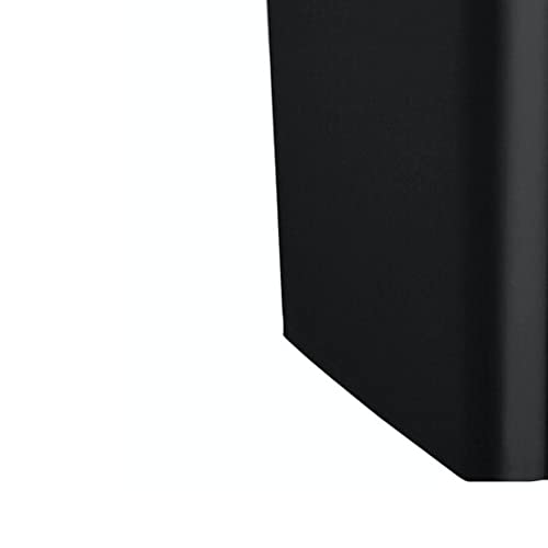 Mix.Home MX112348 19 Gallon Black Square Trash Can, Commercial Grade Plastic thumb #5