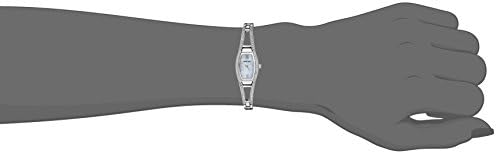 Armitron Women's Genuine Crystal Accented Bangle Watch