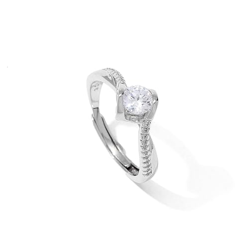 Image of SALTY Anti Tarnish Finger Ring for Women | Adjustable Fancy Jewellery Design | Fashion Accessories for Girls | Minimal Jewelry | Gift for Diwali, Christmas, Marriage, Birthday