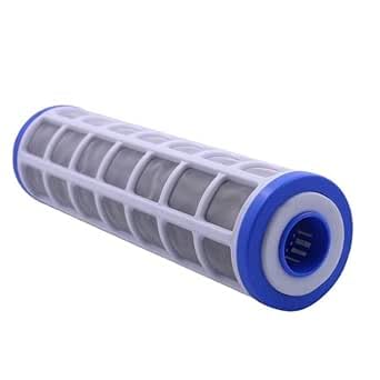 Élément Filtrant Purificateur D'eau 10 Pouces Précision Du Filtre 40 Microns Lavable Cartouches Filtrantes à Mailles En Acier Inoxydable (1pcs)