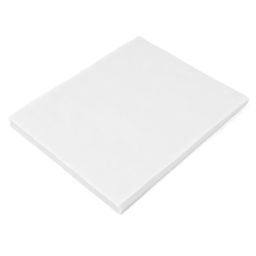 100 Blatt Nagelstaubsammler-Filterpapier, Vliesstoff-Staubsammler-Nageltechnik-Filterpad-Ersatz, Nagelstaubsauger-Filterpapier, Nagelzubehör für Nageltechniker (WHITE)