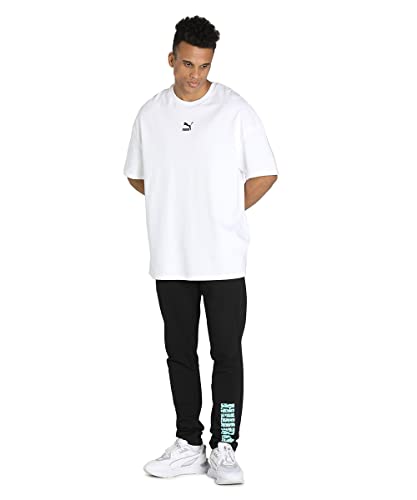 Image of Puma Men's Regular Fit Mid Rise Track Pant