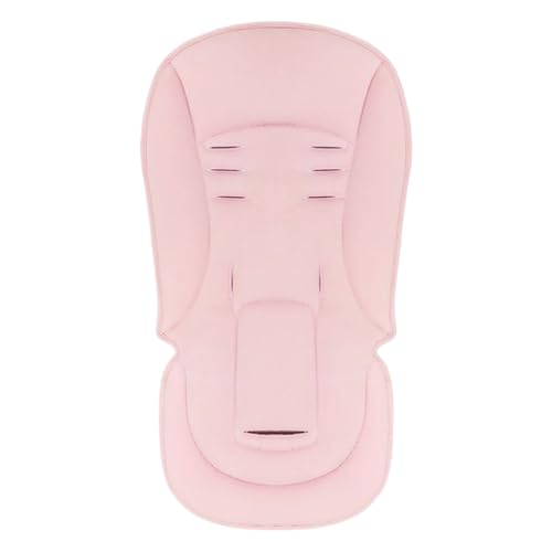 Forro para cochecito, almohadilla de transpirable ajustable en altura, cojín para asiento de coche de bebé, algodón de poliéster suave y material de algodón 3D, cómodo para paseos diarios