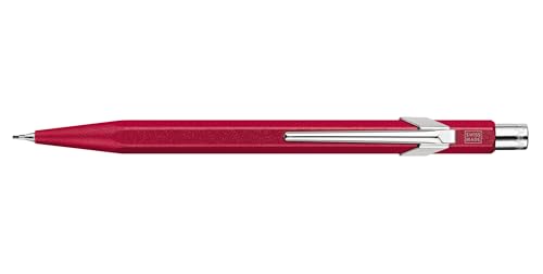 Porte-mine Caran d'Ache rouge Colormat-X 0.5 mm pour le bureau