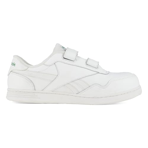 Reebok Work Men's Club MEMT Work White and Green Composite Toe Shoe