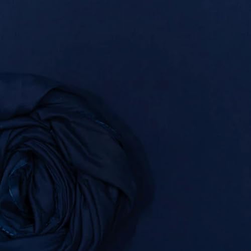 Image of 100% Pure Cotton Mulmul Fabric Material | Reusable Ultra Fine Mulmul Fabric | Lightweight Soft Smooth Piece Linning, Stole, Dupatta, Cushion Pillow Cover (Medieval Blue, 2.5 Meters)