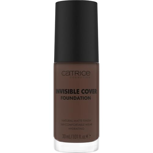 Catrice Cosmetics Base Invisible Cover, hidratar/humectar, de larga duración, matificante, natural, mate, 30 ml