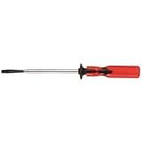 Klein Tools K46 5/16-Inch Slotted Screw-Holding Screwdriver,5/16-Inch Tip, 10-1/4-Inch Length