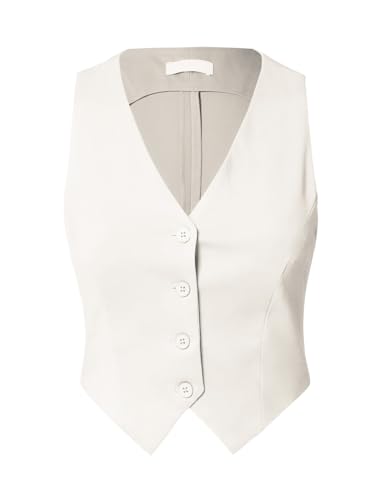 Design by Olivia Women's Business Casual Button Front Stretch Cropped Tuxedo Suit Vest