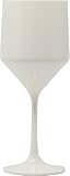 bruchsicher Weinkelch polycarbonat weiß 22 cm - 1 Stück