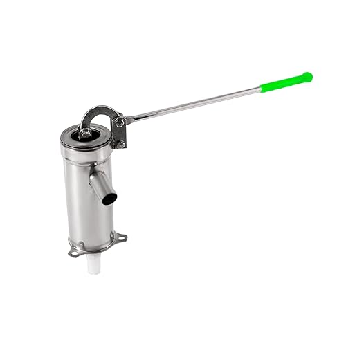 Bombas manuales para pozos, bombas manuales de acero inoxidable, bombas basculantes para aguas subterráneas de hasta 10 metros de profundidad