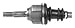 Cardone 60-6047 Remanufactured Constant Velocity CV Axle Assembly