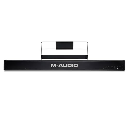 M-Audio Hammer 88 - Hochwertiger 88-Tasten Hammermechanik USB/MIDI Keyboard Controller inklusive einer Software Suite auf Studio-Niveau, 1 Stück