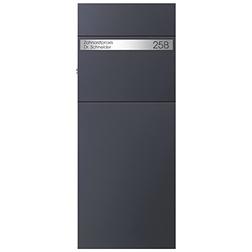 Stand-Briefkasten anthrazit freistehend (RAL 7016) MOCAVI SBox 311...