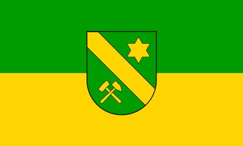 Drapeau Bexbach de qualité supérieure en tissu grand format paysage