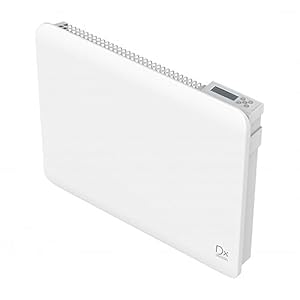 drexon 744120 radiateur à inertie céramique palma 2000w + film chauffant 99 x 10.5 x 50 cm blanc