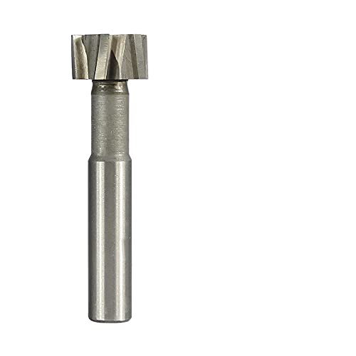 HSS T-Slot Milling Cutter Diameter 12-20mm Rough Inserted Straight Shank for Hardness Metal Keyway Endmills Tool-14x2x8x65