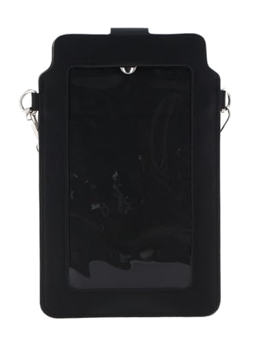 Protège téléphone Seidenfelt Manufaktur Kvelia noir avec poches