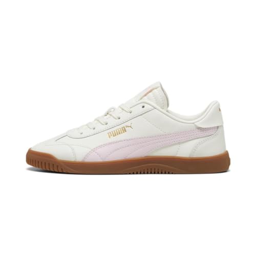 Image of PUMA Women's Club 5v5 Sneaker, Warm White-Whisp of Pink-puma Gold, 5 UK