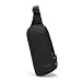 Pacsafe Vibe 150 Anti Theft Jet Black Cross Body Bag, 2.2 Liter