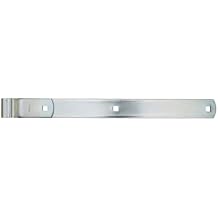 National Hardware N168-336 Gate Strap Hinge 16 in Zinc-Plated WeatherGuard Protection for Wood Fence Gates Outdoor Farm Gate Hardware Metal Strap Hinges Hot-Rolled Steel
