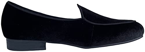 Justar Men's Velvet Belgian Loafers Formal Dress Shoes Slip-On Tuxedo Smoking Slippers Flats4