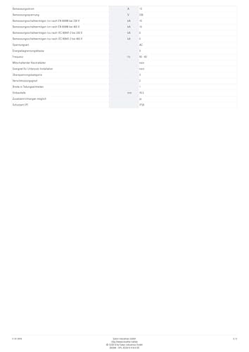 Eaton PLSM-C13-MW Leitungsschutzschalter 13A 1P 1-polig C-Charakteristik LS-Schalter (242204 alt 244732)