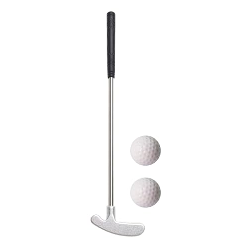 Mini-Golf-Putter | Kinder-Golfschläger | Junior-Putter mit Ball | leicht, langlebig, Rechts- und Linkshänder, Gummikopf, Stahlschaft, ideal für Indoor- und Outdoor-Minigolfübungen Mini-Golf-Putter | Kinder-Golfschläger | Junior-Putter mit Ball | leicht, langlebig, Rechts- und Linkshänder, Gummikopf, Stahlschaft, ideal für Indoor- und Outdoor-Minigolfübungen