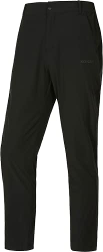 ROCK CLOUD Men's Hiking Pants Quick Dry (30, Black)