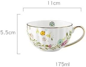 Miniatura 2 de Tazas de café creativas de porcelana taza y platillo de cerámica juegos simples de diseño moderno tazas de café tazas para café decoración del hogar