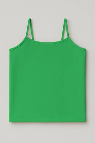 Image of Kurve Girl's Sleeveless Tank Top - Stretch Undershirts Cami Camisole, UV Protective Fabric, Rated UPF 50+ (Made in USA)