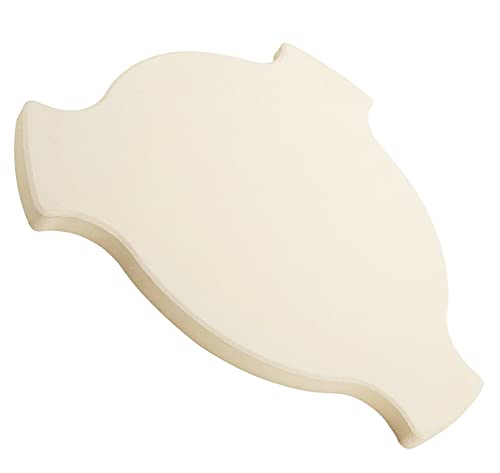 Mencious Heat Deflector Stone 17 5 8  Replacement for Char-Griller 6201 AKORN Kamado Grills