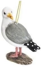 Seagull Bird Christmas Tree Ornament