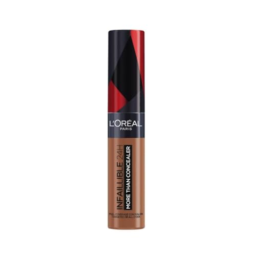 L'Oréal Paris Infallible 24H More Than Concealer, Full-coverage, Longwear and Matte Finish, 338 Honey