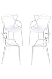 Regalos Miguel - Packs de Sillas - Pack 4 Sillas Korme - Blanco