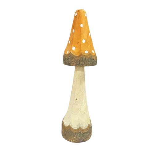 Champignon en bois naturel à offrir comme cadeau écoresponsable pour la maison - 2