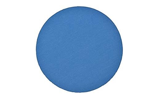 3M Hookit Blue Abrasive Disc, 36249, 6 in, 500 grade, No Hole, 50 discs per carton
