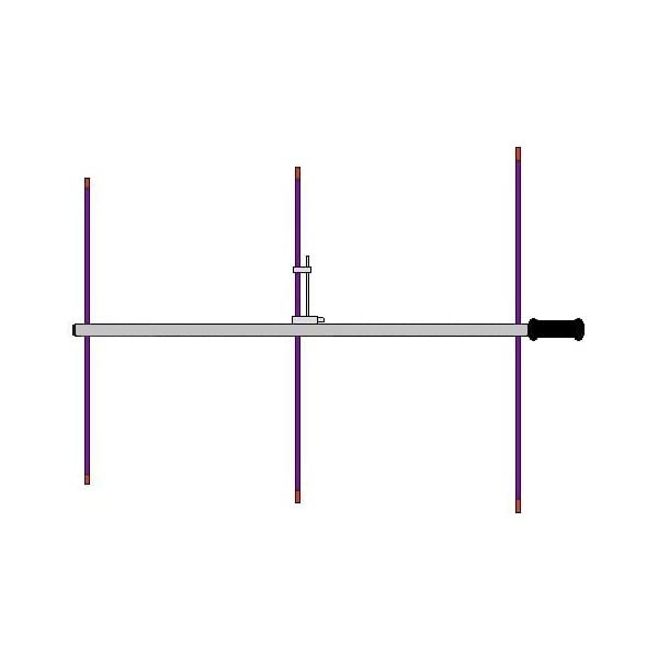Arrow II 2M 3-El Handheld Portable Yagi Antenna 146-3