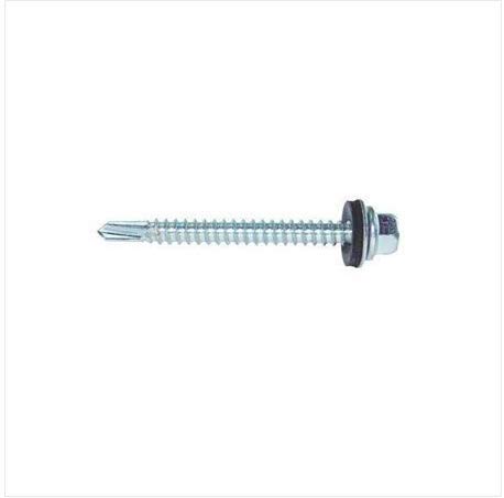 Hex Stainless Steel Truss | Philips Head Zinc Plated | Self Drilling Screws Hex For Industrial & Home Use In Roofing & Insulation (Head No.12 x 55 mm) - Pack of 200 Pieces (B08LYXCFS9) Amazon Price History, Amazon Price Tracker