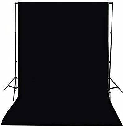 ALFASIYA 8 x 12 FT Black LEKERA Backdrop Photo Light Studio Photography Background Reflector