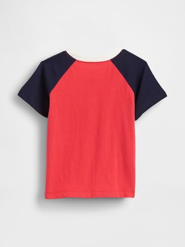 Image of Gap Baby Boys' Short Sleeve Raglan Logo Tee