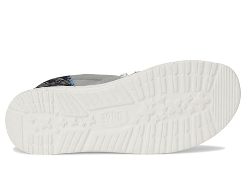 HEYDUDE Kid's Wally Funk Jersey Jacquard (Little Big Kid) Slip-On3