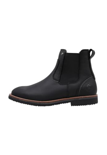 Panama Jack Botas Garnock Igloo Chelsea para hombre, Negro C002, 43 EU