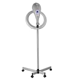 AceFox Stand Hair Dryer Grey, Orbiting Rotating Hair Processor, Digital Control, Perm Styling for Salon, SPA