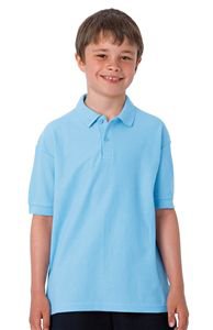 Polo Homme Rouge Fruit of the Loom XL anti deformation et confortable
