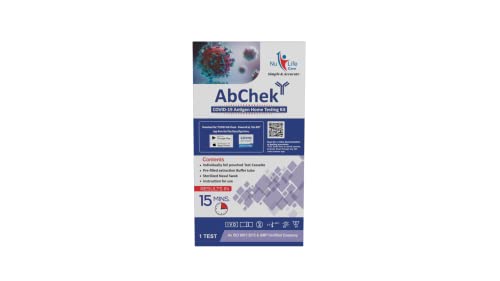 AbChek COVID-19 Home Testing Kit (Mktd by Tata MD) – Pack of 1, (NUL/CD-015) AbChek COVID-19 Home Testing Kit (Mktd by Tata MD) – Pack of 1, (NUL/CD-015)