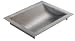 CRL Standard 12" Wide X 10" Deep X 1-9/16" High Brushed Stainless Finish Drop-In Deal Tray