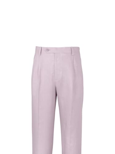 Paul Fredrick Men's Linen Chambray Twill Pants2